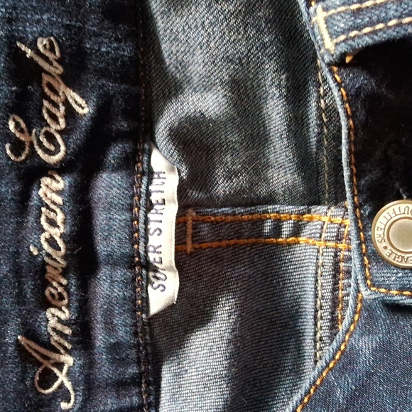 American Eagle artist woman size 8 bootcut blue denim jeans - Picture 3 of 5